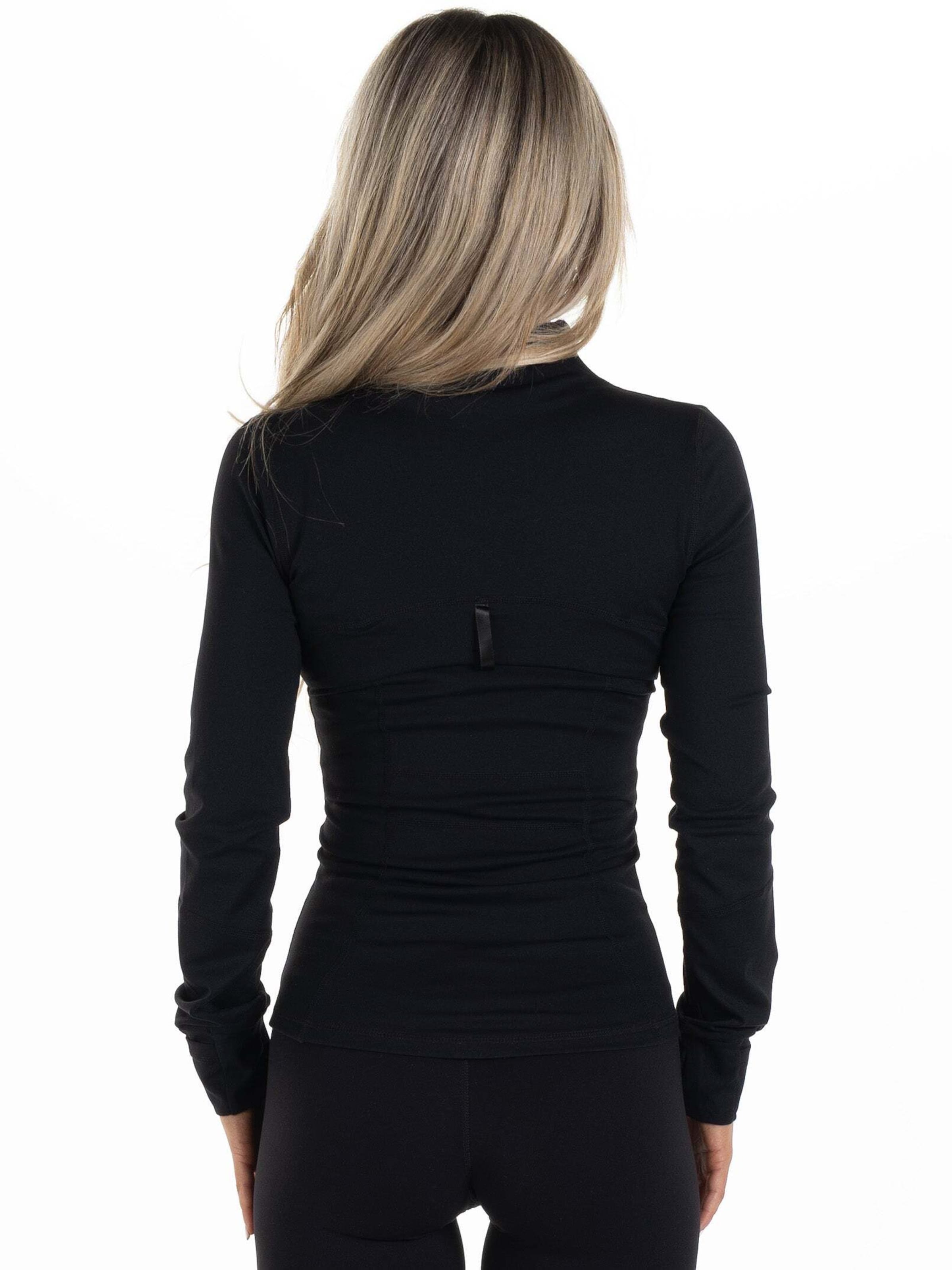 Giacca sportiva 'Athleisure' di Divina in nero