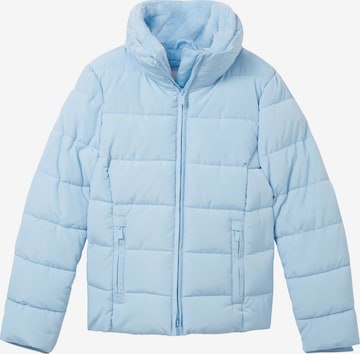 TOM TAILOR Winterjas in Blauw: voorkant