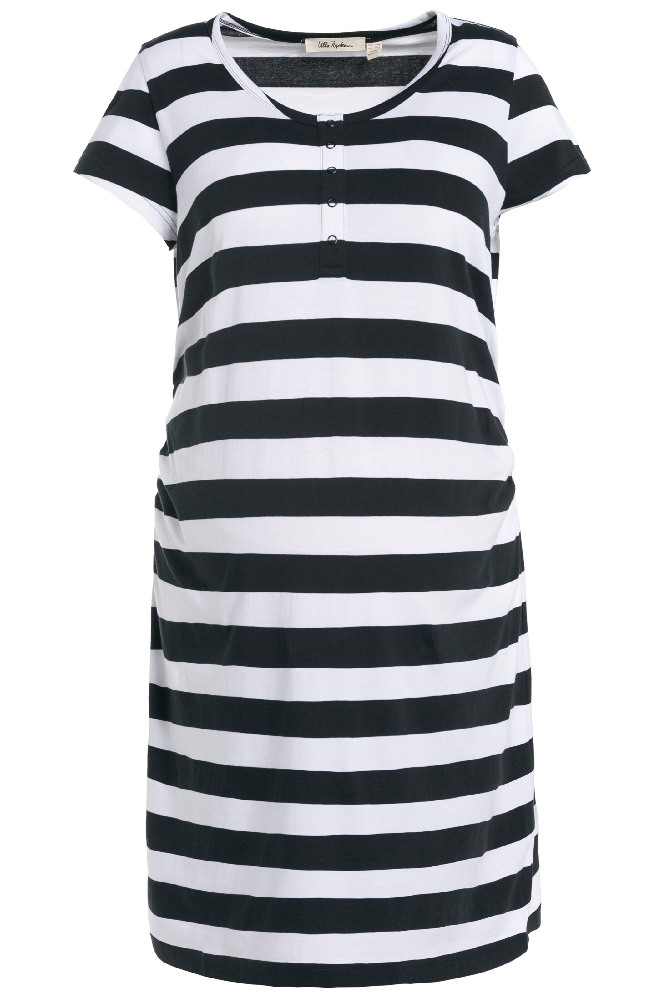 Ulla Popken Kleid in Schwarz: Vorderseite