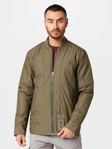 Veste mi-saison G-Star RAW en vert : devant