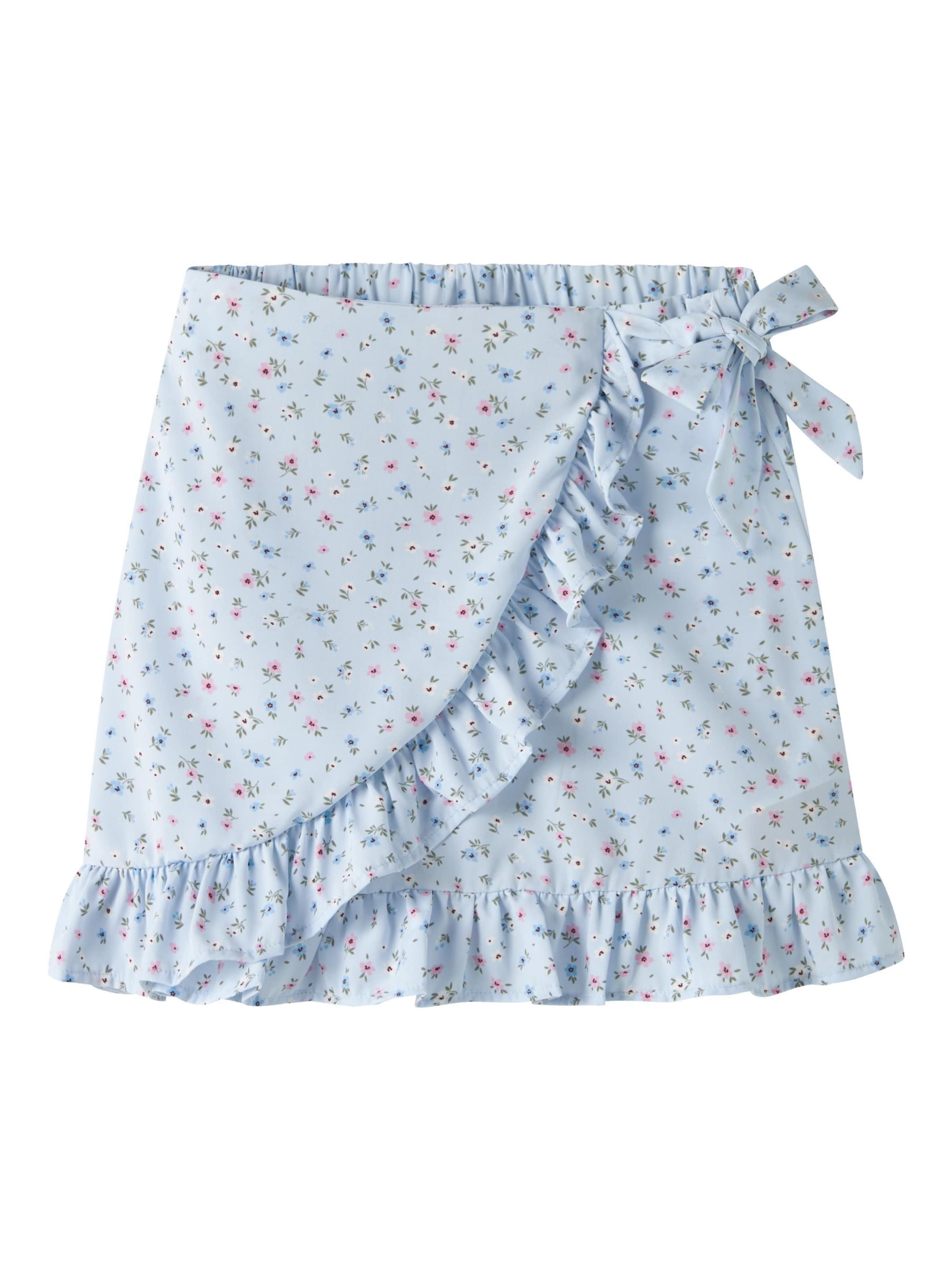 Jupe 'Vinaya' NAME IT en bleu : devant