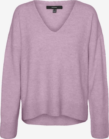 VERO MODA Sweater 'PHILINE' in Purple: front