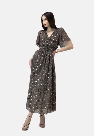 Elara Sommerkjole i brun: forside