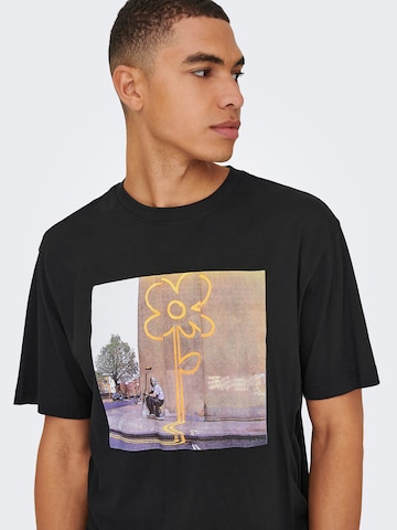 Only & Sons Shirt in Black