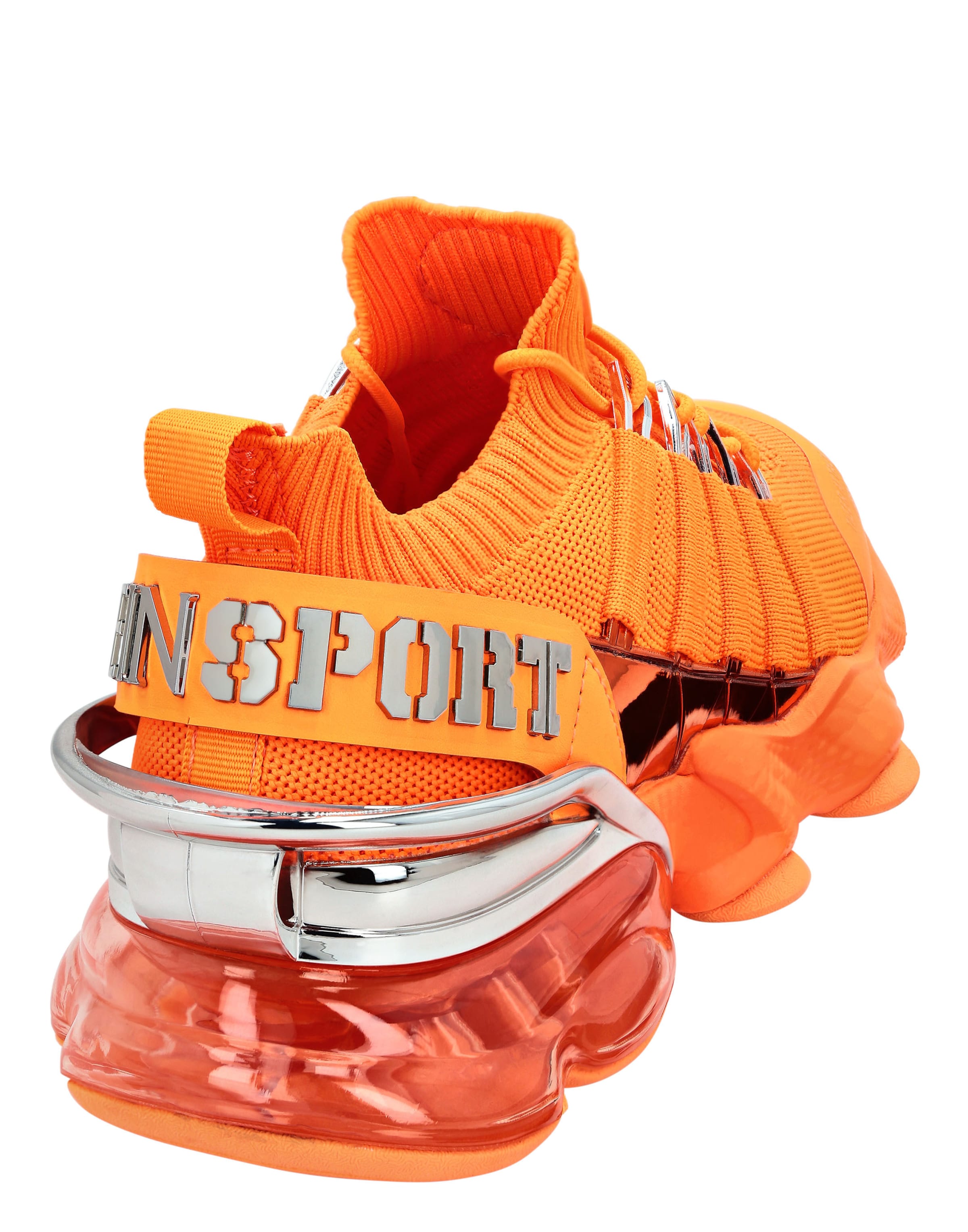 Sneaker bassa 'Tiger Attack//Gen.x.04' di Plein Sport in arancione