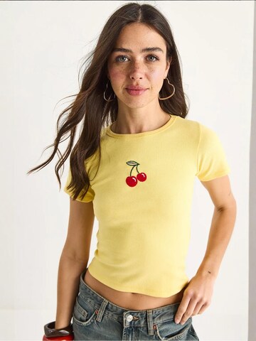 Bianco Lucci Shirt in Geel