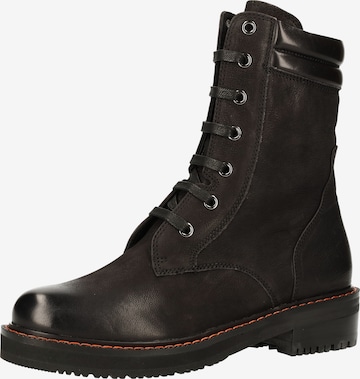 Everybody Lace-Up Ankle Boots in Black