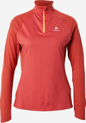 ODLO Performance Shirt 'Essential' in Red: front