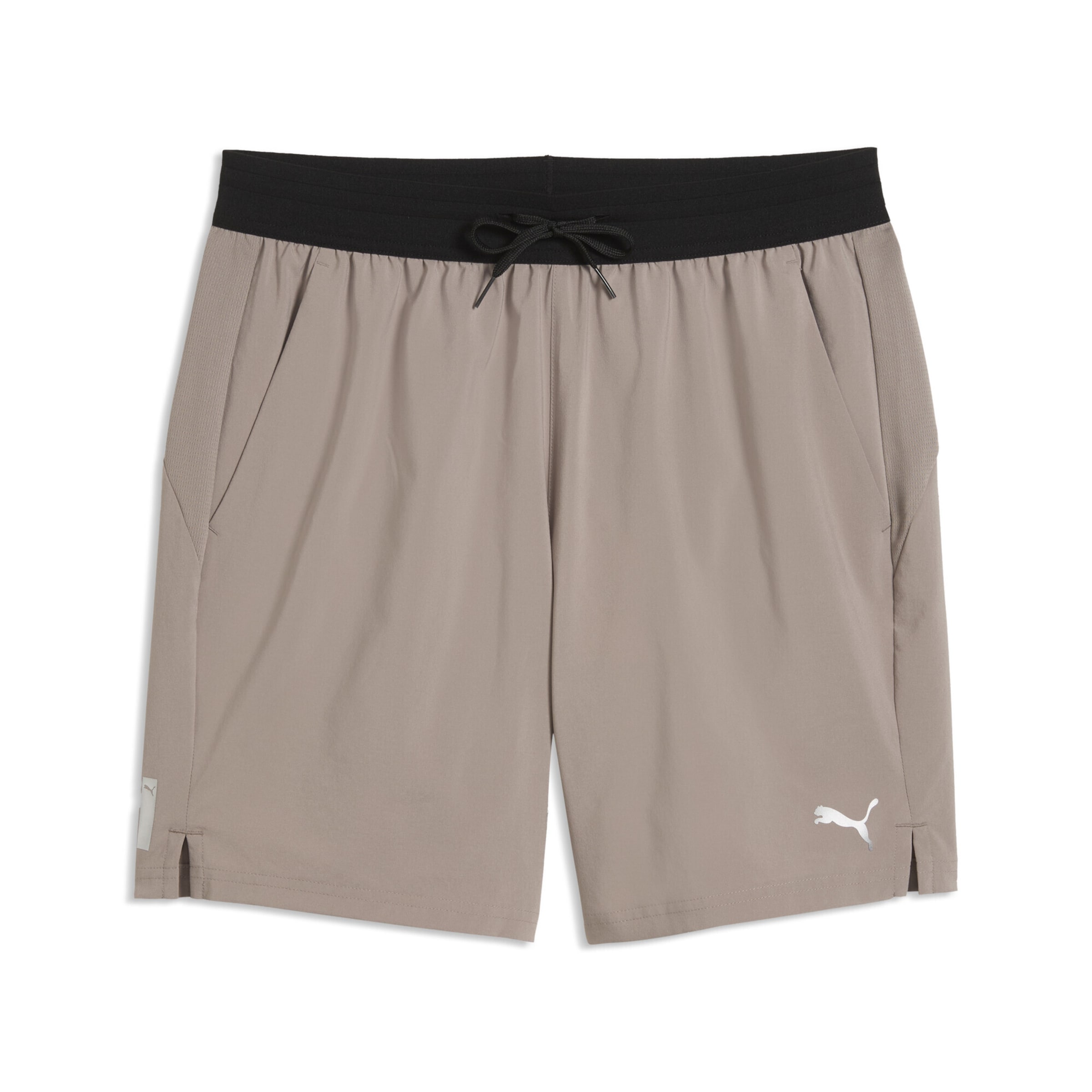 PUMA Regular Sportbroek 'PWRTRAIN 7' in Grijs: voorkant