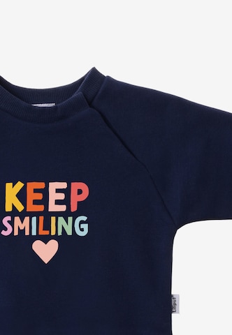 LILIPUT Sweatshirt 'Keep Smiling' in Blau