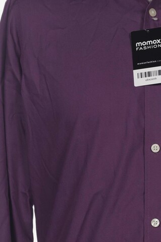 Charles Vögele Button Up Shirt in XS in Purple