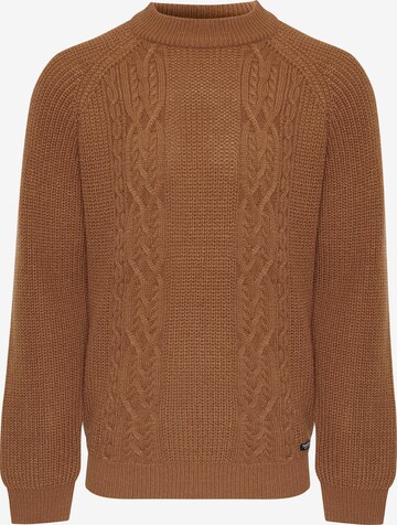 Threadbare Sweatshirt in Brown: front