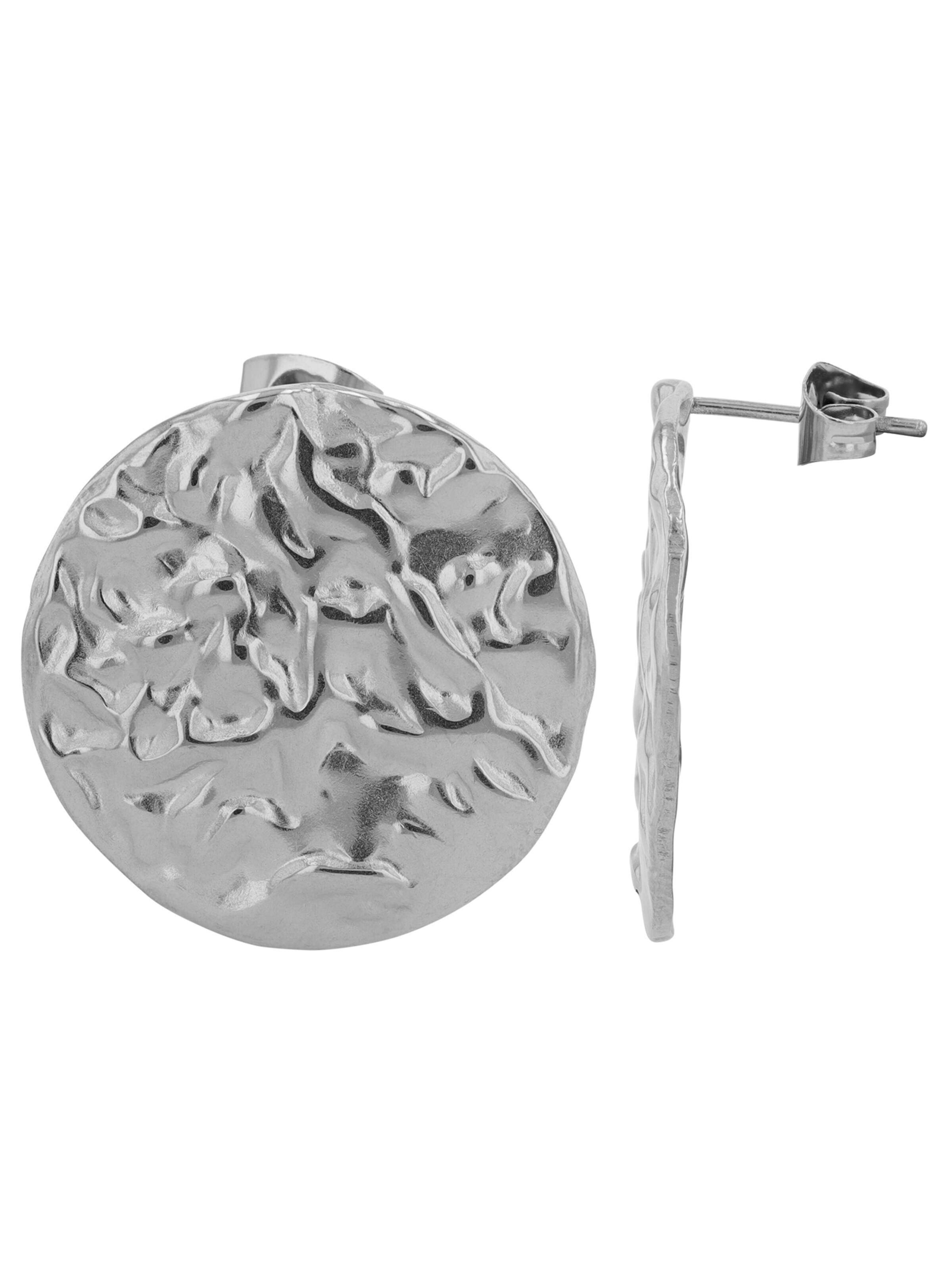 Akzent Earrings 'wasserfest' in Silver
