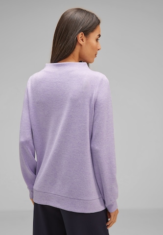 STREET ONE Sweatshirt in Purple