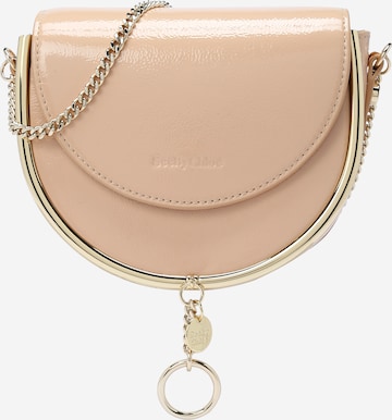 Borsa a tracolla 'EVE' di See by Chloé in beige: frontale