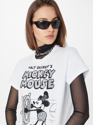 PRINCESS GOES HOLLYWOOD - Camiseta 'Mickey Old' en blanco