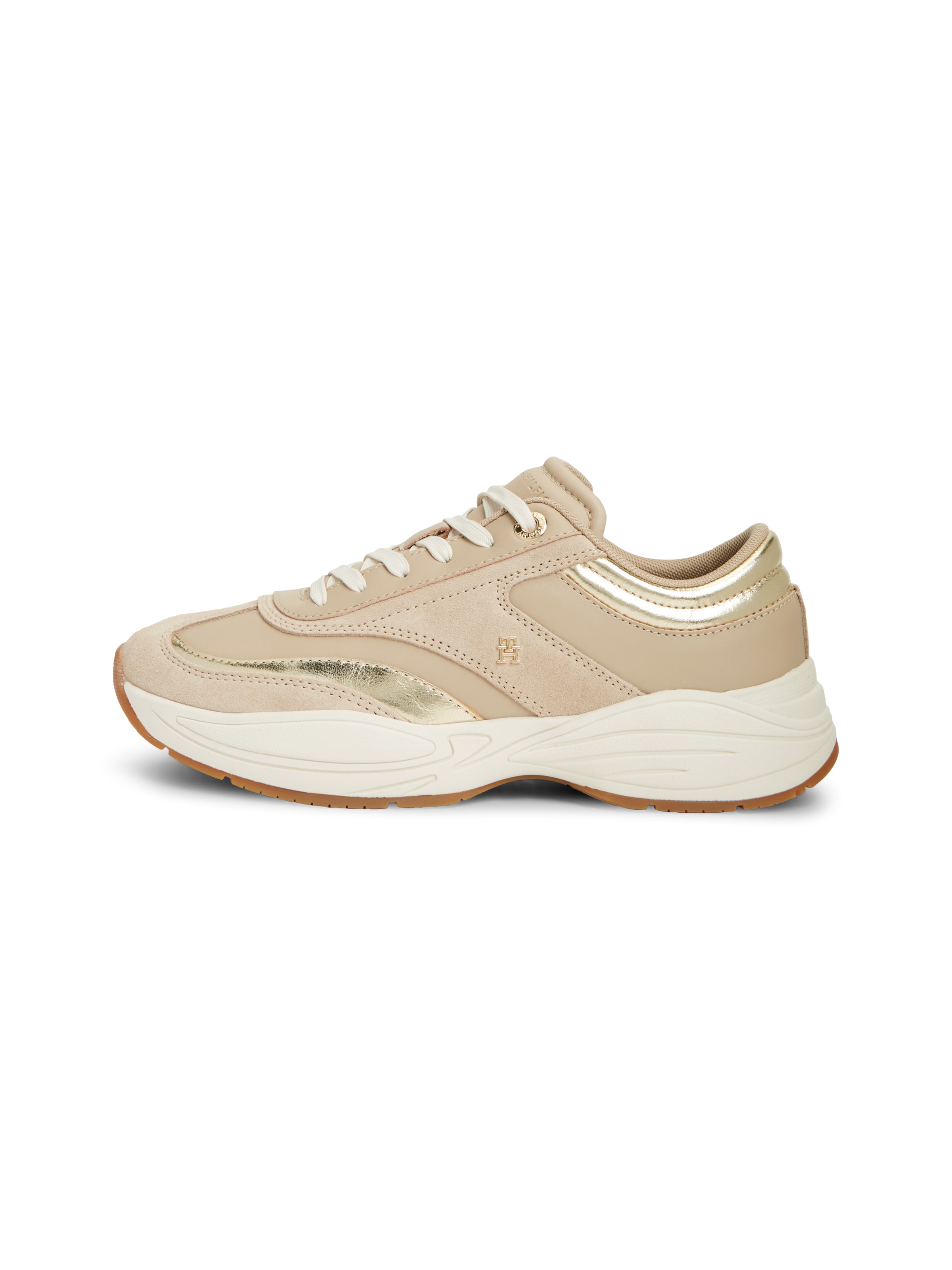TOMMY HILFIGER Sneaker in Beige: Vorderseite