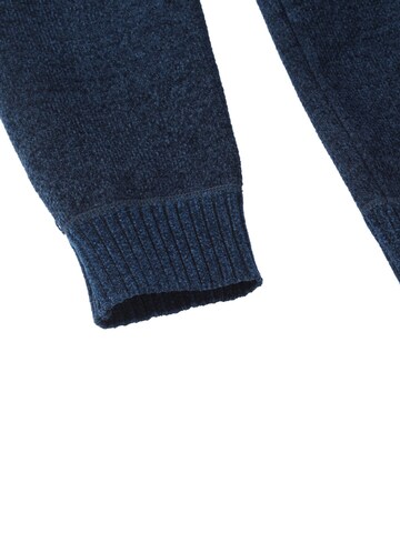 ALLTHEMEN Strickjacke 'Flausch'‌‌‌ in Blau