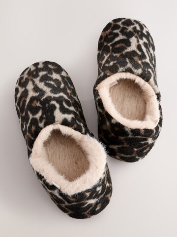 Pantoufle Next en marron