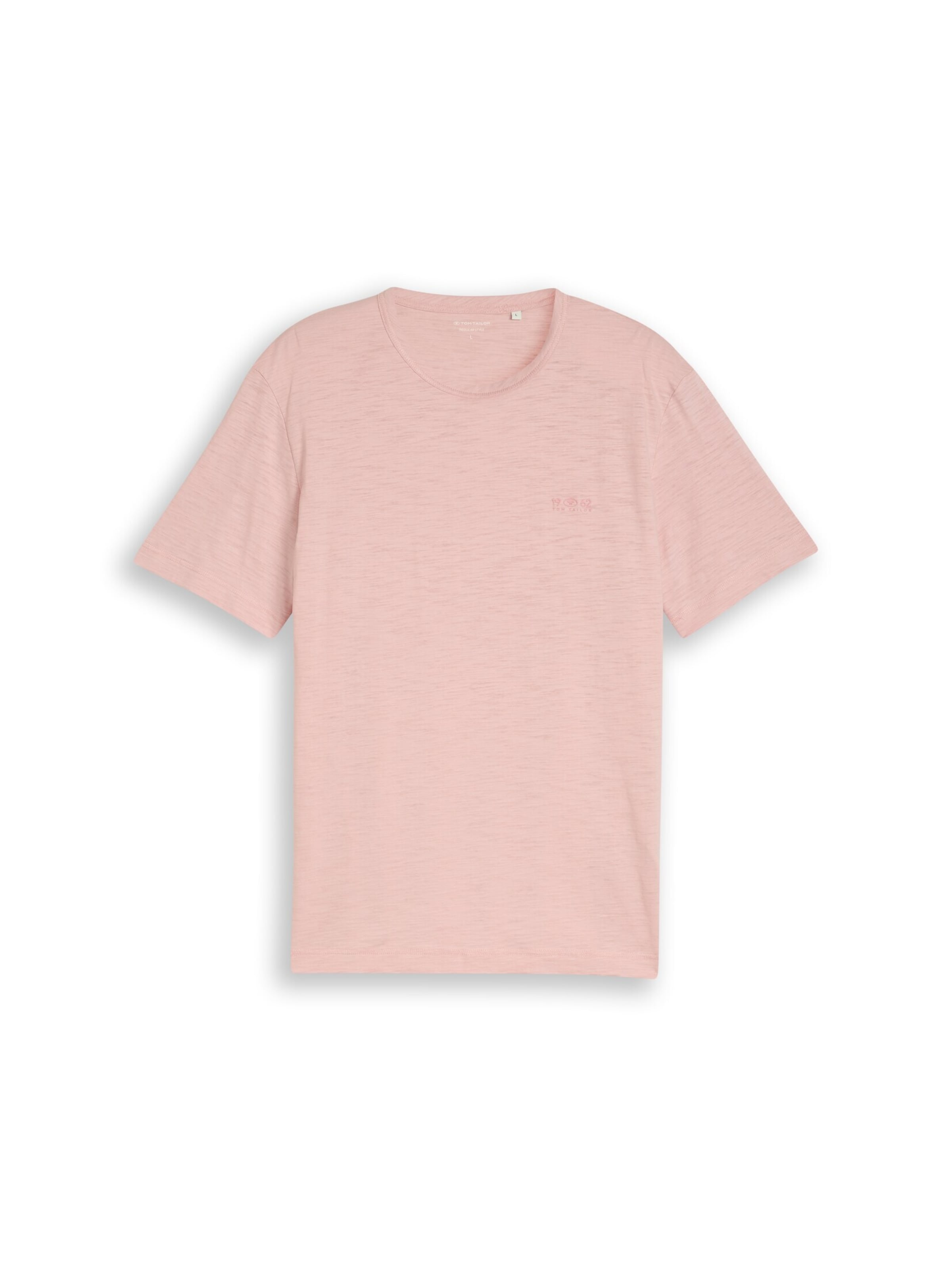 T-Shirt TOM TAILOR en rose : devant