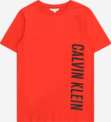 Calvin Klein Swimwear Shirt 'Intense Power' in Red: front