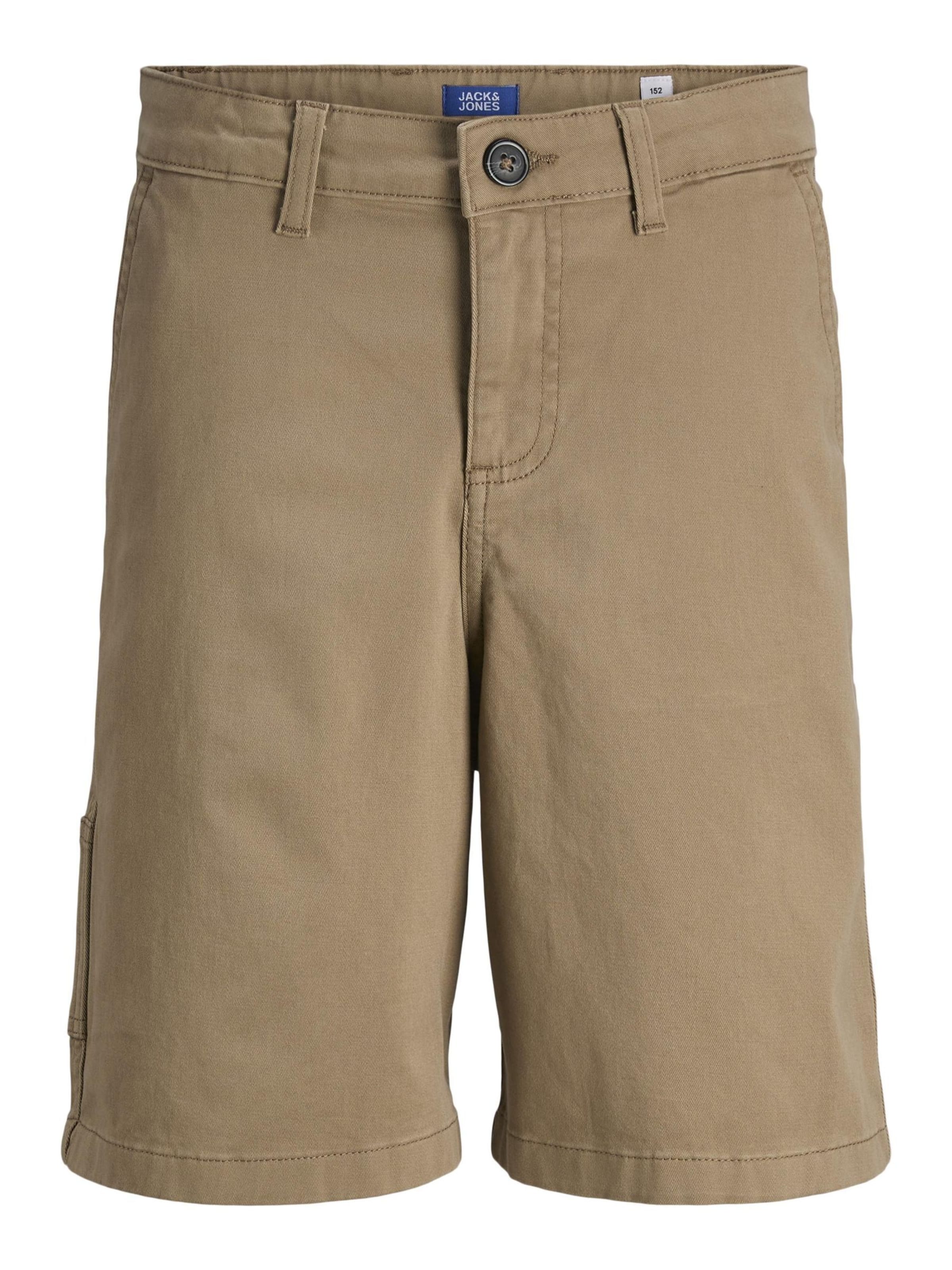 Jack & Jones Junior - Loosefit Pantalón en marrón: frente