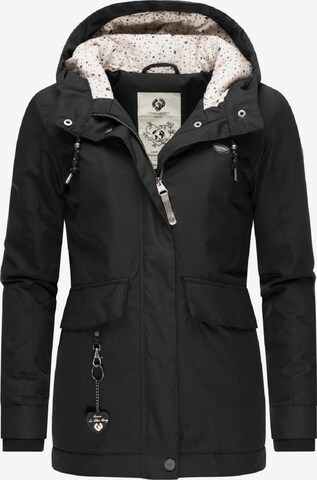 Ragwear Weatherproof jacket 'Jazmin' in Black