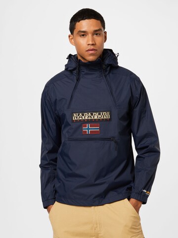 NAPAPIJRI Between-Season Jacket 'Northfarer' in Blue: front