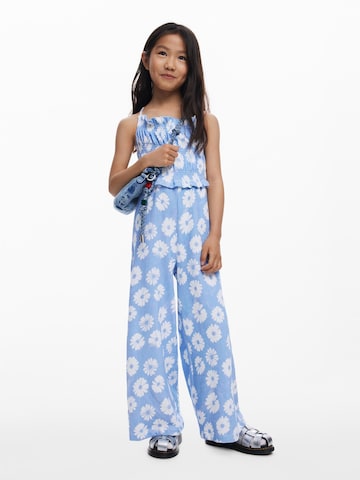 Desigual - Macacão em azul: frente