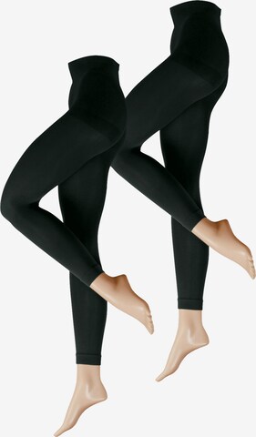 Nur Die Slimfit Leggings ' Ultra-Blickdicht, 80 Den ' in Schwarz: predná strana