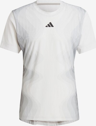 ADIDAS PERFORMANCE Functioneel shirt in de kleur Grafiet / Stone grey / Lichtgrijs / Wit, Productweergave