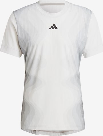 ADIDAS PERFORMANCE - Camiseta funcional en gris: frente