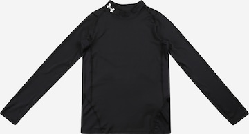 UNDER ARMOUR Funksjonsskjorte i svart: forside