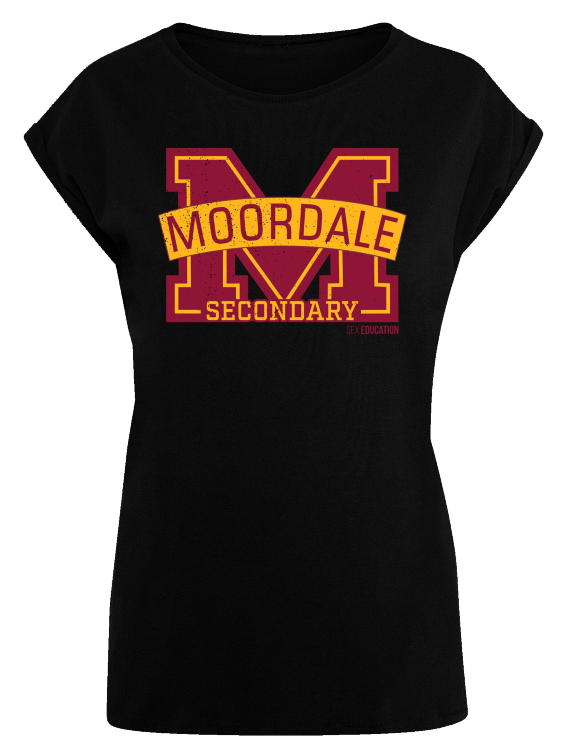 F4NT4STIC Shirt in Zwart: voorkant