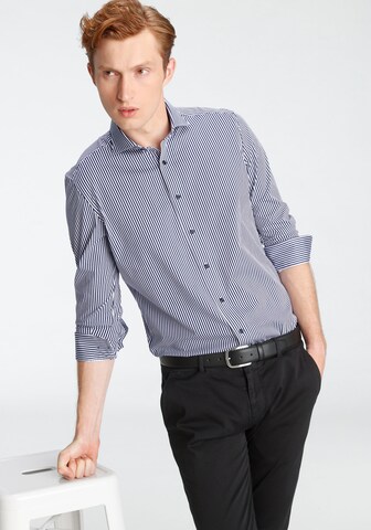 OLYMP Regular fit Button Up Shirt in Blue