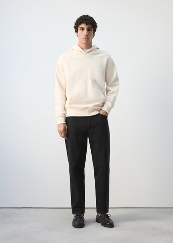 MANGO MAN Sweatshirt 'Bone' in Beige