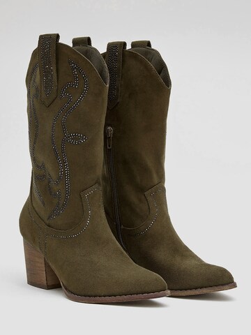 BUONAROTTI Cowboystiefel in Grün