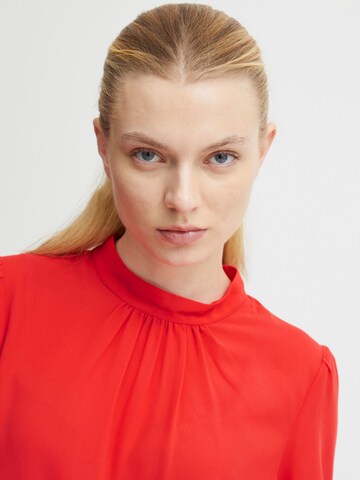 ICHI Bluse in Rot