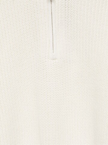 Pull&Bear Пуловер в бяло