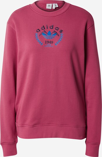 kék / sötétkék / rózsaszín ADIDAS ORIGINALS Tréning póló 'Crest Embroidery', Termék nézet