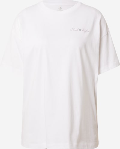 CONVERSE Μπλουζάκι 'CHUCK TAYLOR' σε λευκό, Άποψη προϊόντος