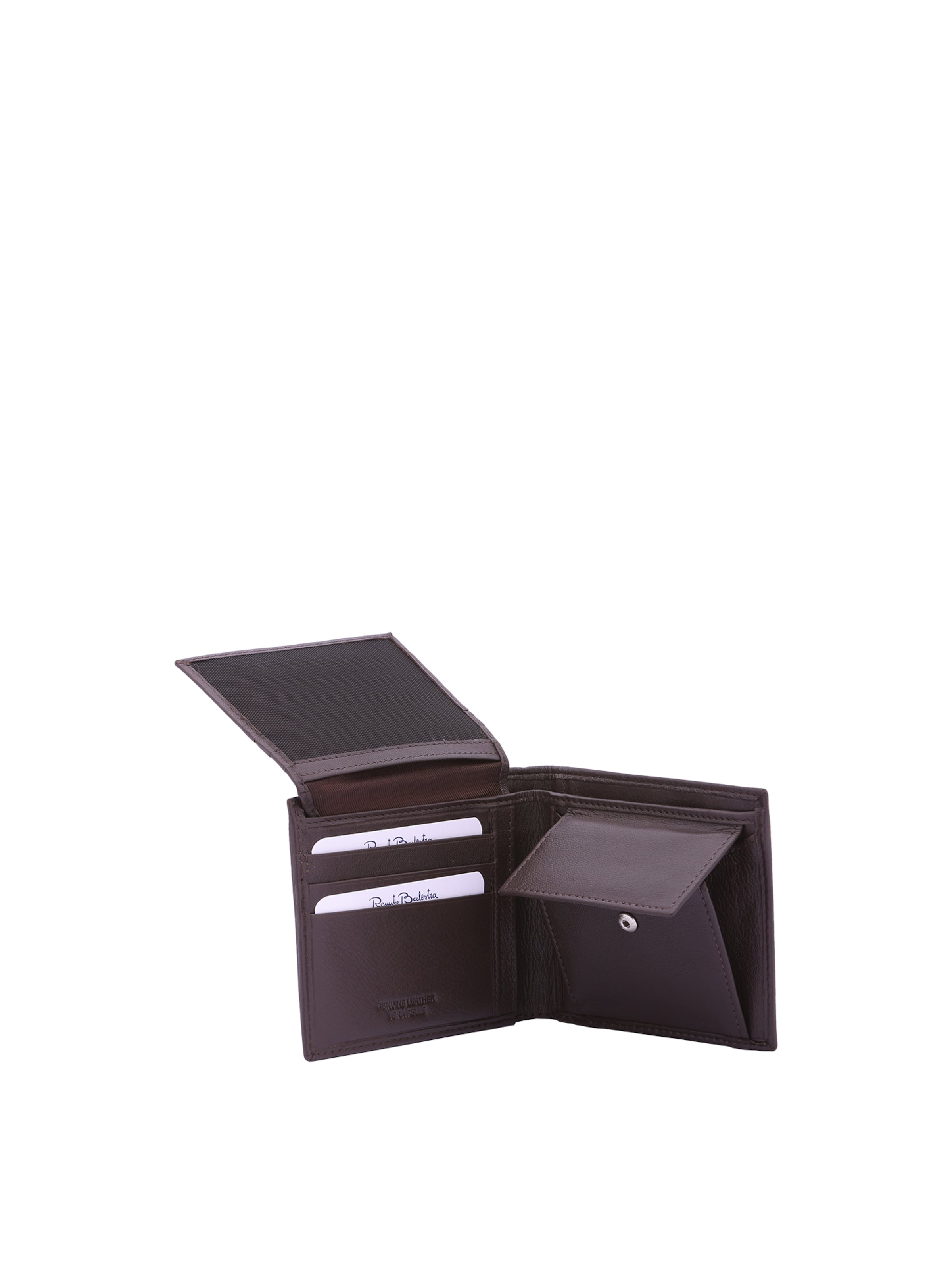 Portamonete di Renato Balestra in marrone
