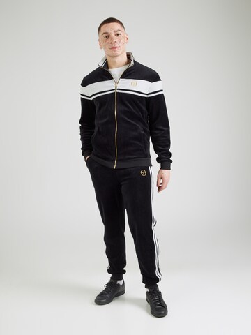 Sergio Tacchini Костюм для бега 'Damarindo' в Черный: спереди