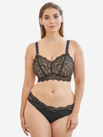 Col haut Soutien-gorge d’allaitement 'Sophia' SugarShape en noir