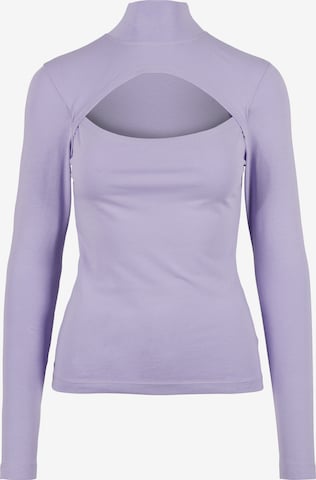 T-shirt Urban Classics en violet : devant