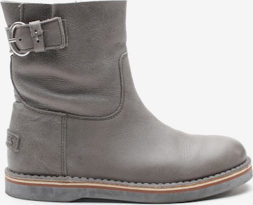 SHABBIES AMSTERDAM Stiefeletten 37 in Grau: predná strana