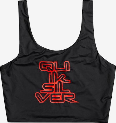 QUIKSILVER Sportski top u crvena / crna, Pregled proizvoda