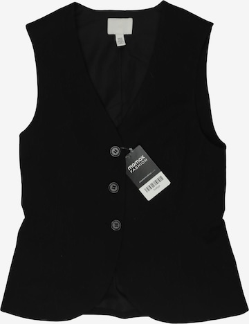 H&M Weste XXS in Schwarz: Vorderseite