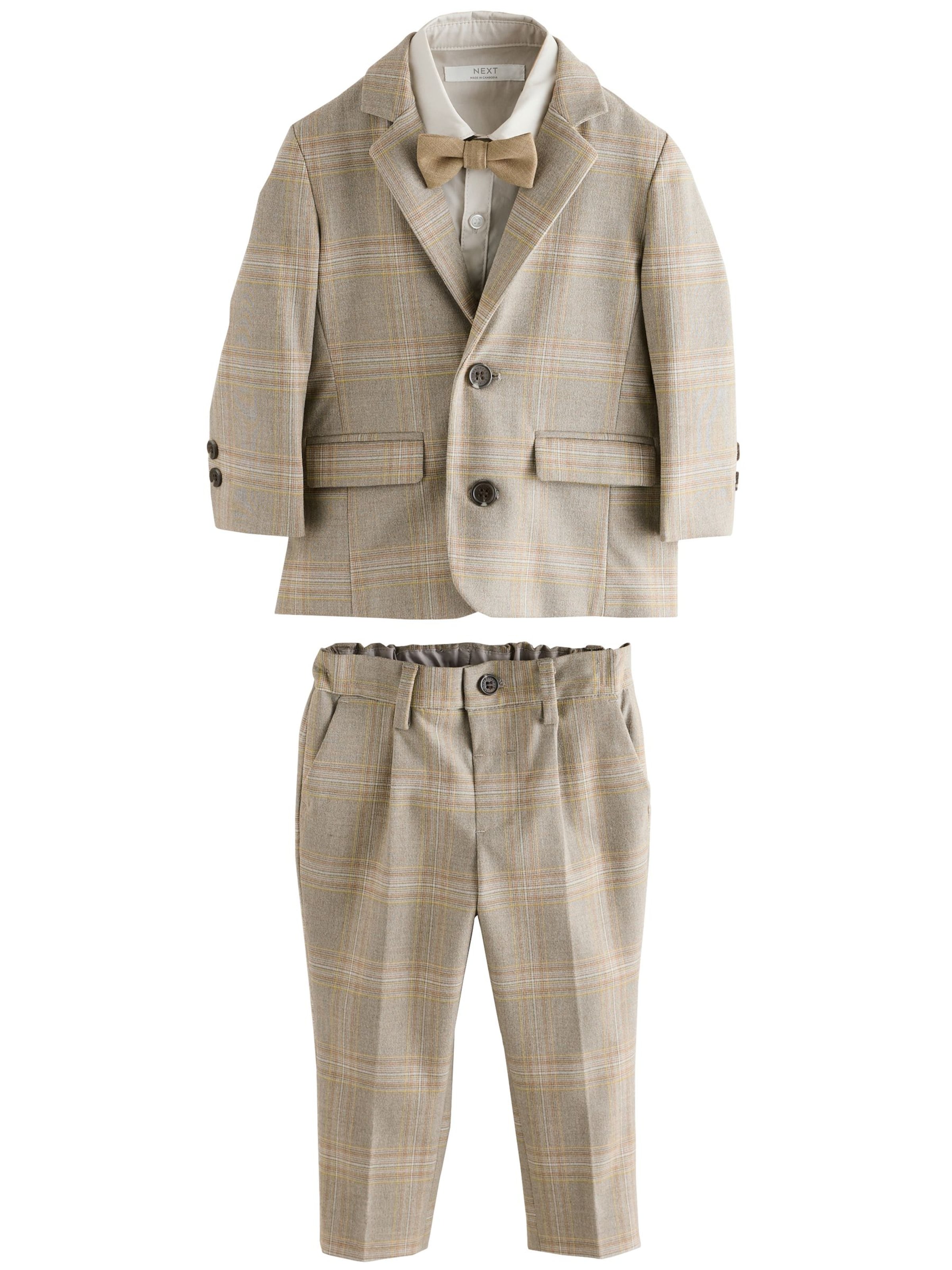 Next Комплект в кафяво: отпред