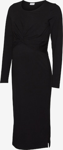 MAMALICIOUS Sukienka 'MACY JUNE' w kolorze czarny: przód